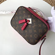 Louis Vuitton Monogram Saintonge Rose Red Handbag M43559 Bagsaa - 1
