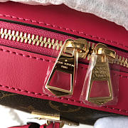 Louis Vuitton Monogram Saintonge Rose Red Handbag M43559 Bagsaa - 2