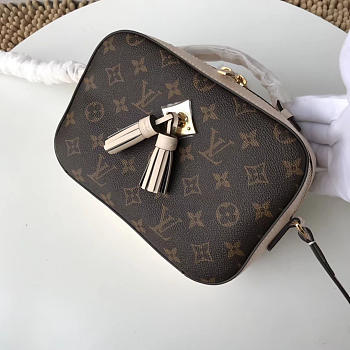 Louis Vuitton Monogram Saintonge Beige Handbag M43559 Bagsaa