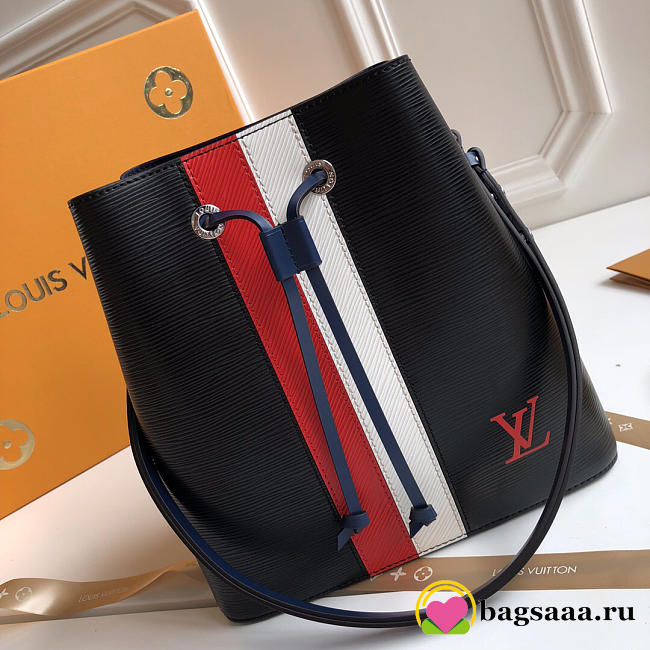 Louis Vuitton NEONOE EPI Leather Shoulder Handbags Black M52161 Bagsaa - 1