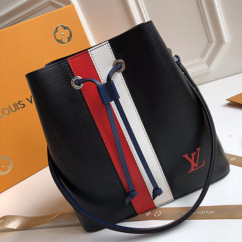 Louis Vuitton NEONOE EPI Leather Shoulder Handbags Black M52161 Bagsaa