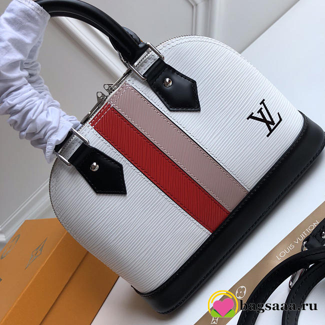 Louis Vuitton EPI Leather Handbags White M40302 Bagsaa - 1