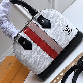 Louis Vuitton EPI Leather Handbags White M40302 Bagsaa