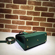 Gucci Padlock Signature top handle bag green 453188 - 6