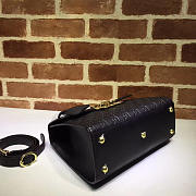 Gucci Padlock Signature Top Handle Bag black 453188 - 5