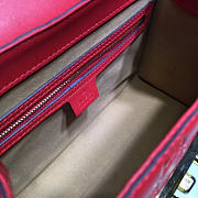 Gucci Padlock Signature Top Handle Bag Red 453188 - 5