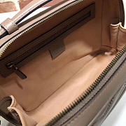Gucci Marmont leather shoulder bag pink 498100 Bagsaa - 6