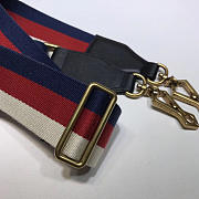 Gucci Marmont leather shoulder bag black 498100 Bagsaa - 5