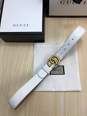 Gucci Belt White - 2