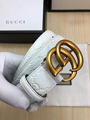 Gucci Belt White - 3
