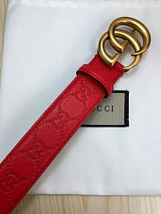 Gucci Belt Red - 6
