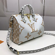 Louis Vuitton Monogram Speedy Beige Handbag 30cm 40391 - 2