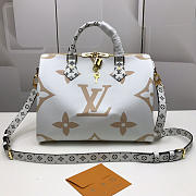 Louis Vuitton Monogram Speedy Beige Handbag 30cm 40391 - 3