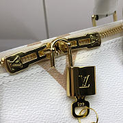 Louis Vuitton Monogram Speedy Beige Handbag 30cm 40391 - 5