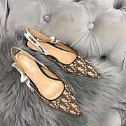 Dior Yellow Flat shoes - 1