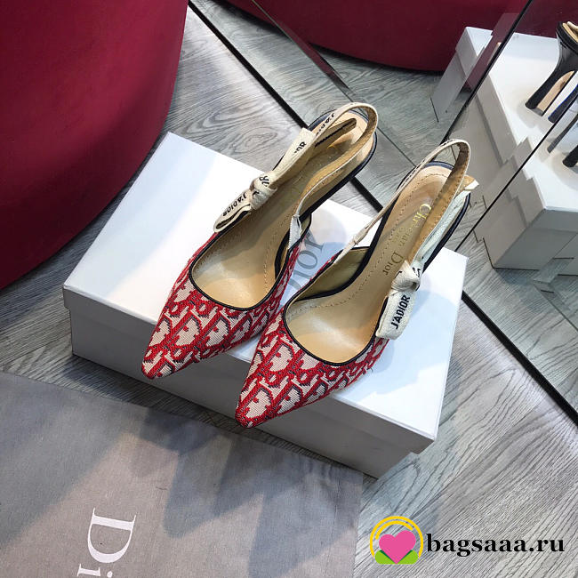 Dior Red High Heel shoes 9.5cm - 1