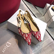 Dior Red Flat shoes - 3