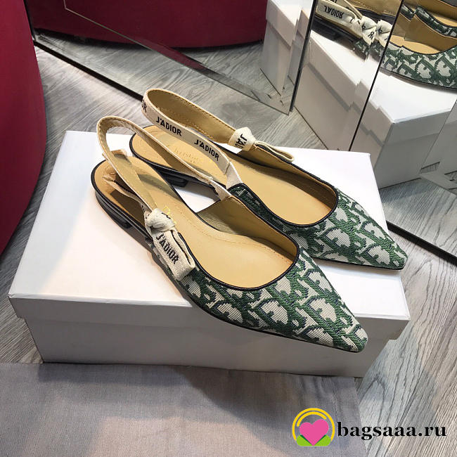 Dior Green Flat shoes - 1
