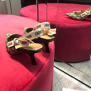 Dior Green Mid Heel shoes 6.5cm - 2