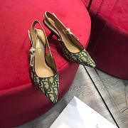 Dior Green Mid Heel shoes 6.5cm - 3