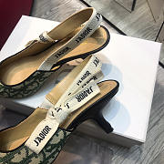 Dior Green Mid Heel shoes 6.5cm - 5