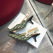 Dior Green Mid Heel shoes 6.5cm - 6
