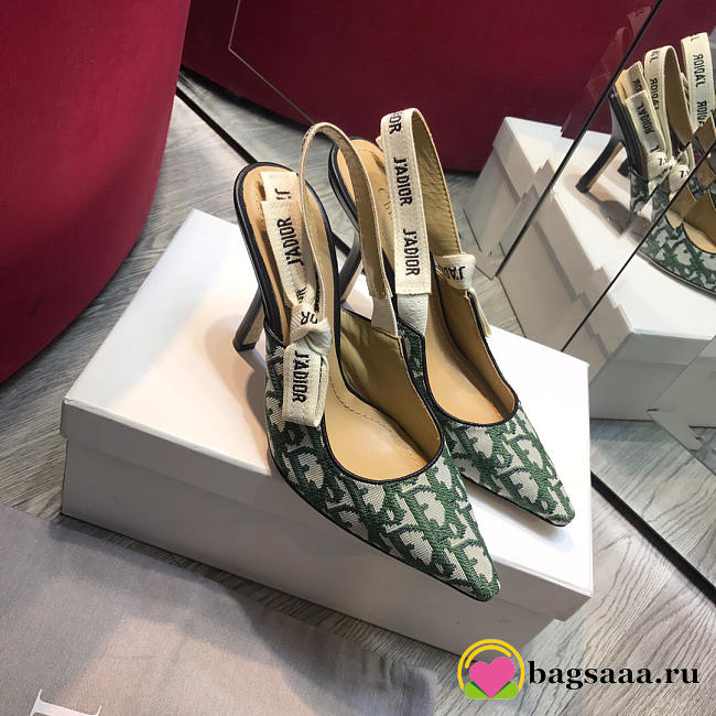 Dior Green High Heel shoes 9.5cm - 1