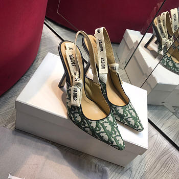 Dior Green High Heel shoes 9.5cm