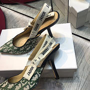 Dior Green High Heel shoes 9.5cm - 4