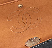 Chanel Flap Shoulder Bag Calfskin Leather Black 8925 - 3