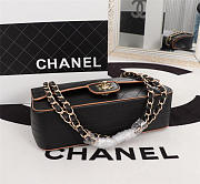 Chanel Flap Shoulder Bag Calfskin Leather 8925 - 2