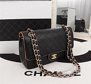 Chanel Flap Shoulder Bag Calfskin Leather 8925 - 4