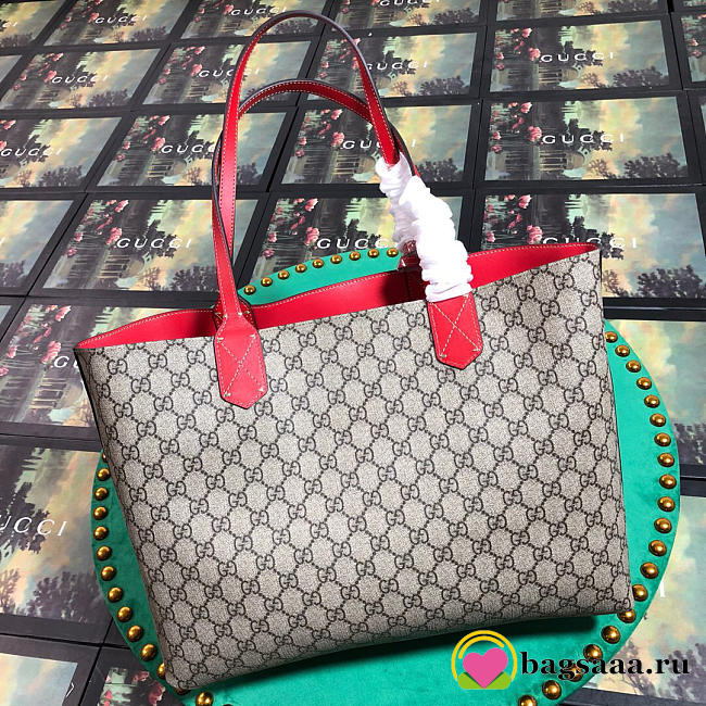 Gucci Tote Calfskin Red Bag 368568 - 1