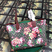 Gucci Tote Calfskin Bag Printing Red 368568  - 1