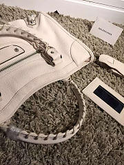 Balenciaga Classic City 38cm Goatskin white Bag - 5