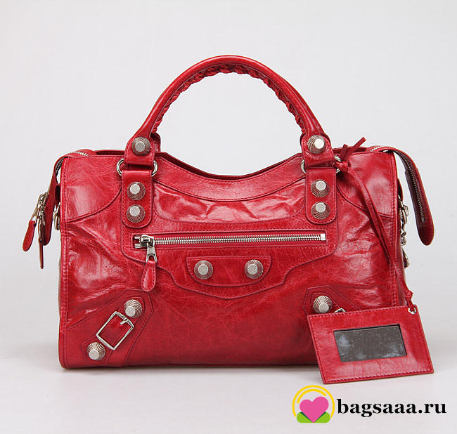 Balenciaga Classic City 38cm Bag Red - 1