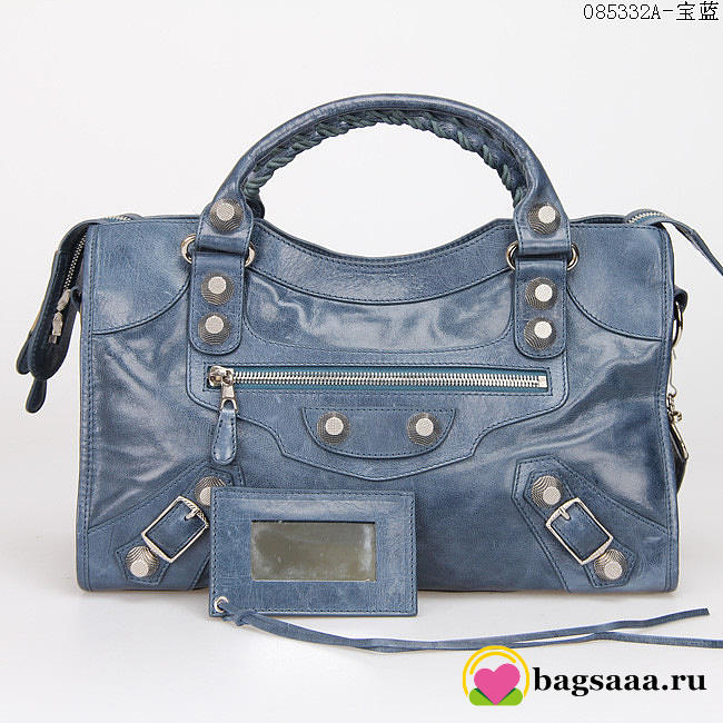 Balenciaga Classic City 38cm Bag blue - 1