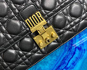 Dior Addict Lambskin retro chain Black bag - 5