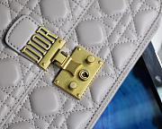Dior Addict Lambskin retro chain Beige bag - 2