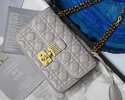 Dior Addict Lambskin retro chain Beige bag - 3