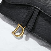 Dior Saddle Waistband Saddle Black bag 17cm - 2