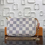 Louis Vuitton Mini Damier Azur Pochette Accessoires N58010 - 1