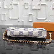 Louis Vuitton Mini Damier Azur Pochette Accessoires N58010 - 5