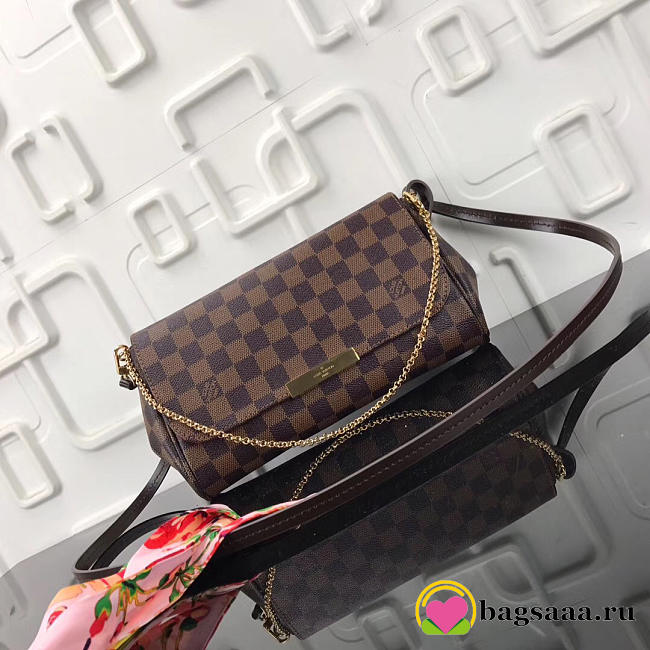 Louis Vuitton Favorite MM Monogram Bag coffee 40718 - 1