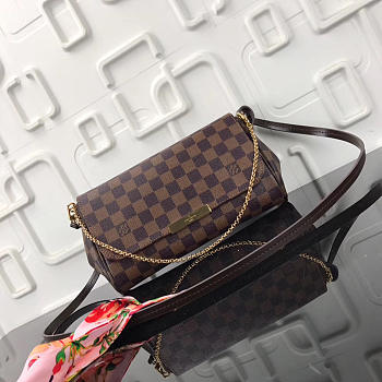 Louis Vuitton Favorite MM Monogram Bag coffee 40718