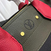 Louis Vuitton 2019SS Mini Calfskin handbag Green with Black - 5