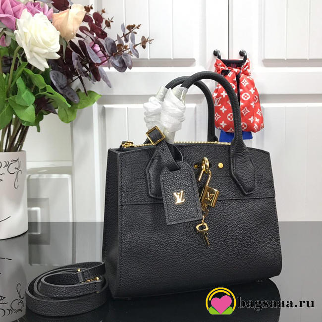 Louis Vuitton 2019SS Mini Calfskin handbag Black - 1