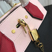 Louis Vuitton 2019SS Mini Calfskin handbag Black with Pink - 2
