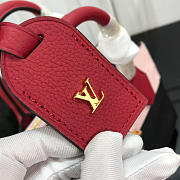 Louis Vuitton 2019SS Mini Calfskin handbag Black with Pink - 6