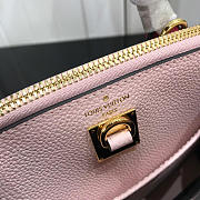 Louis Vuitton 2019SS Mini Calfskin handbag Black with Pink - 3